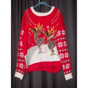 Ugly Christmas Sweater Xmas Size 2X